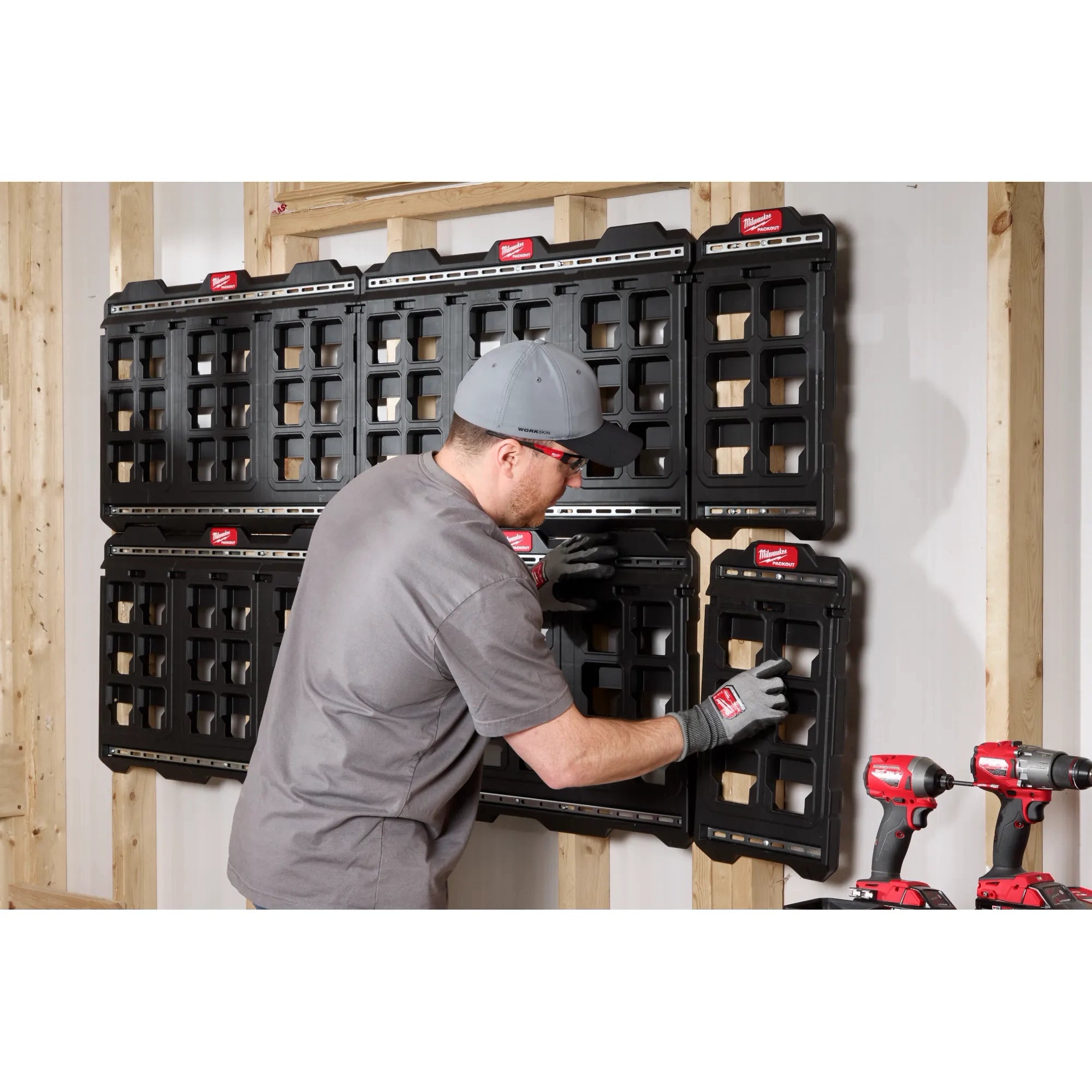 Placa compacta para pared PACKOUT™ Milwaukee 48-22-8496 - imagen 7