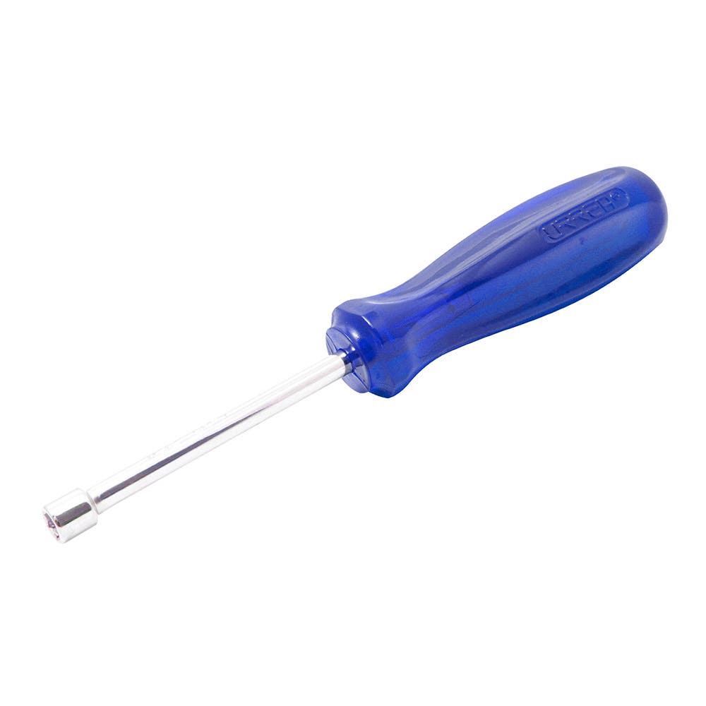 Destornillador con mango ámbar color azul, de caja en pulgadas 3/8" x 3" Urrea 9212
