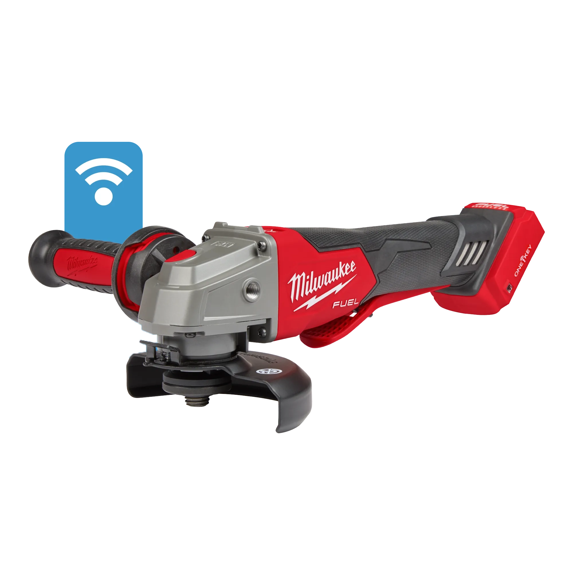 Rectificadora con freno M18 FUEL™ de 4-1/2" / 5" con interruptor de paleta sin bloqueo ONE-KEY™ Milwaukee 2882-20