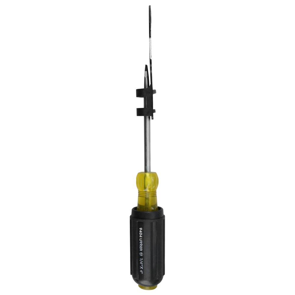 Destornillador con mango cushion grip, punta plana barra redonda 1/4" x 4" Urrea 9404 - imagen 5