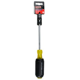 Destornillador con mango cushion grip, punta plana barra redonda 1/4" x 6" Urrea 9416 - imagen 4