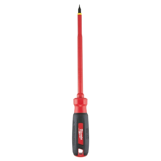 Destornillador Insulado 1000V para Gabinete 3/16" x 6" Milwaukee 48-22-2232
