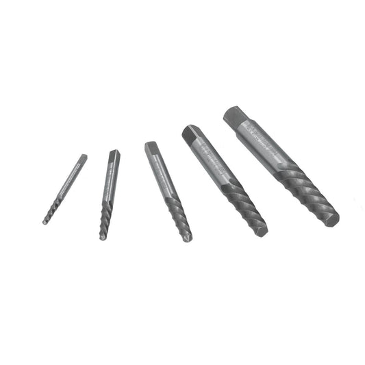 Juego de extractor "cola de cochino" para tornillos, 5 piezas Urrea 9500B – imagen 2