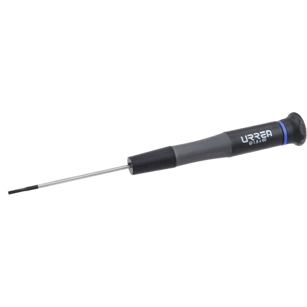 Destornillador de precisión ESD anti-estáticos, punta plana 9/128" x 2-3/8" Urrea 9505B