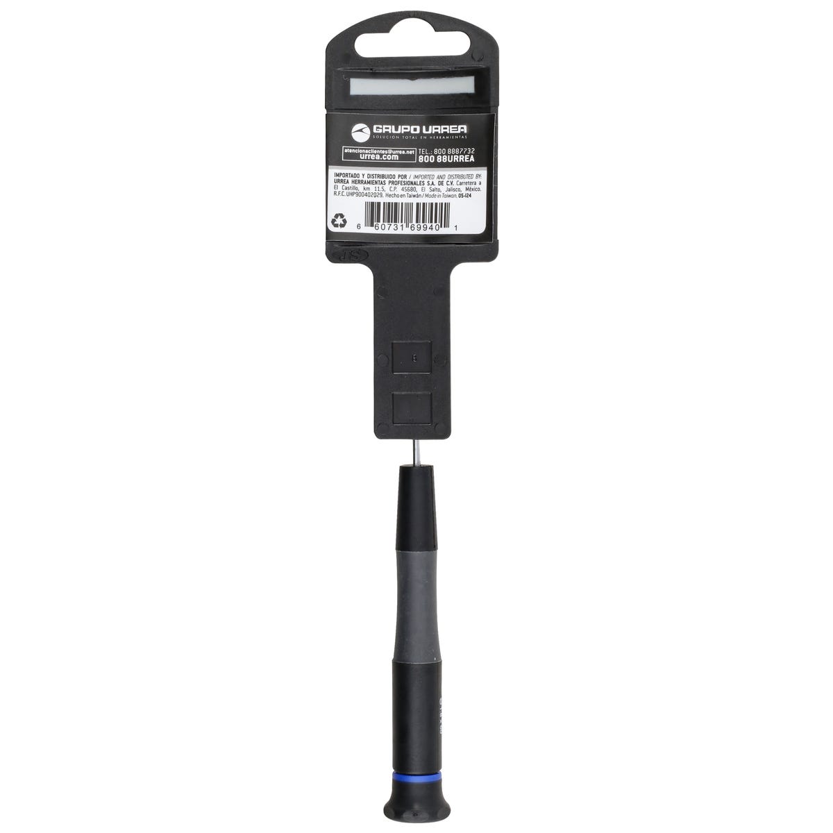 Destornillador de precisión ESD anti-estáticos, punta plana 9/128" x 2-3/8" Urrea 9505B - imagen 5