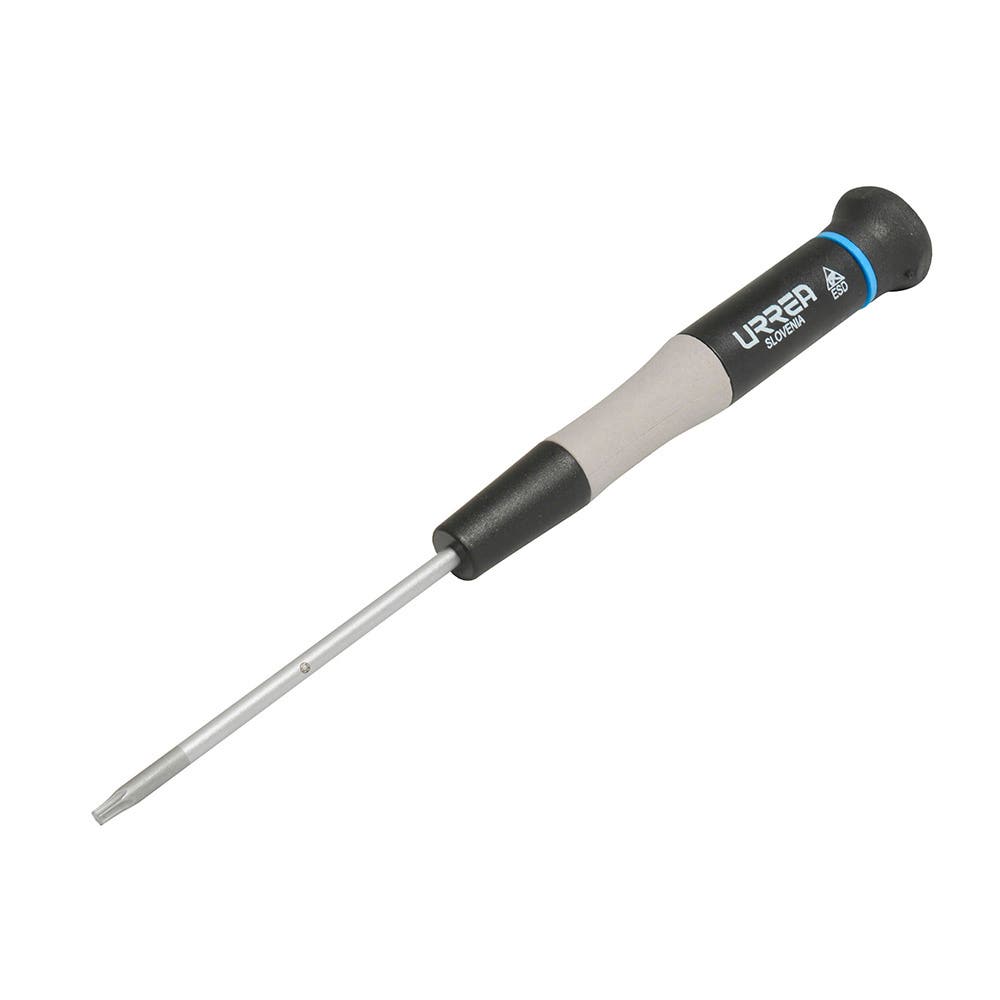 Destornillador de precisión ESD anti-estáticos, punta Torx T10 x 3-5/32" Urrea 9518B - imagen 2