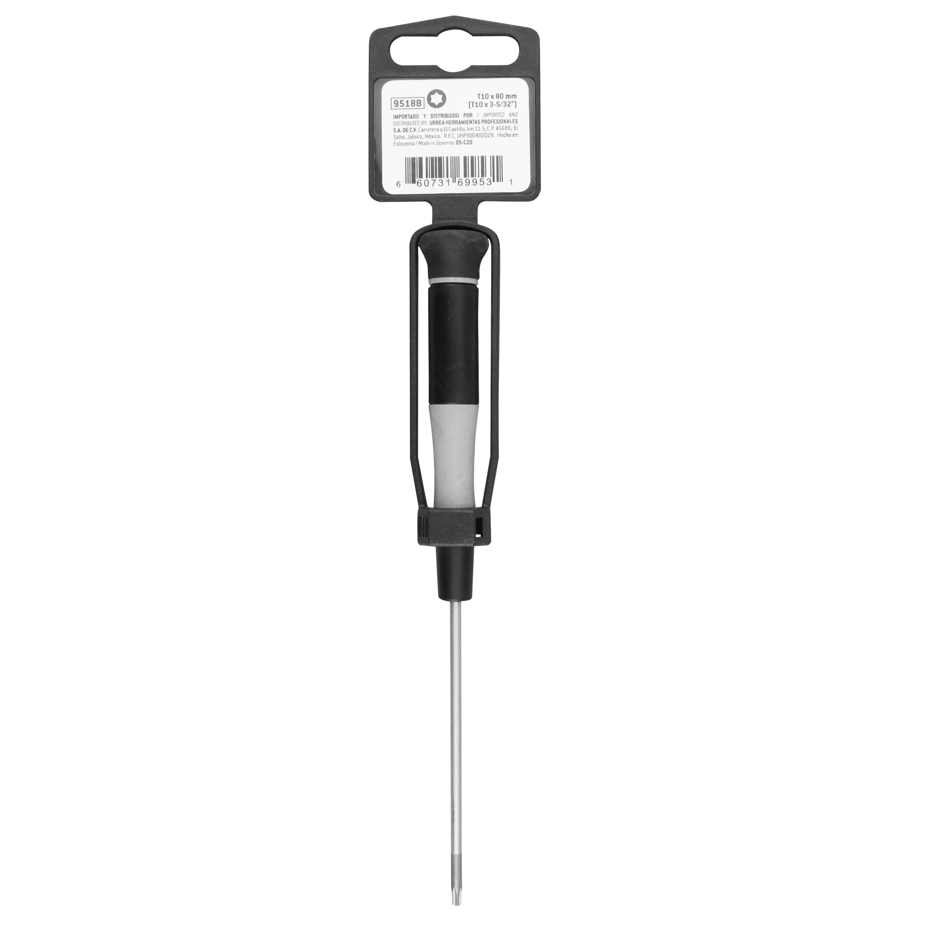 Destornillador de precisión ESD anti-estáticos, punta Torx T10 x 3-5/32" Urrea 9518B - imagen 4