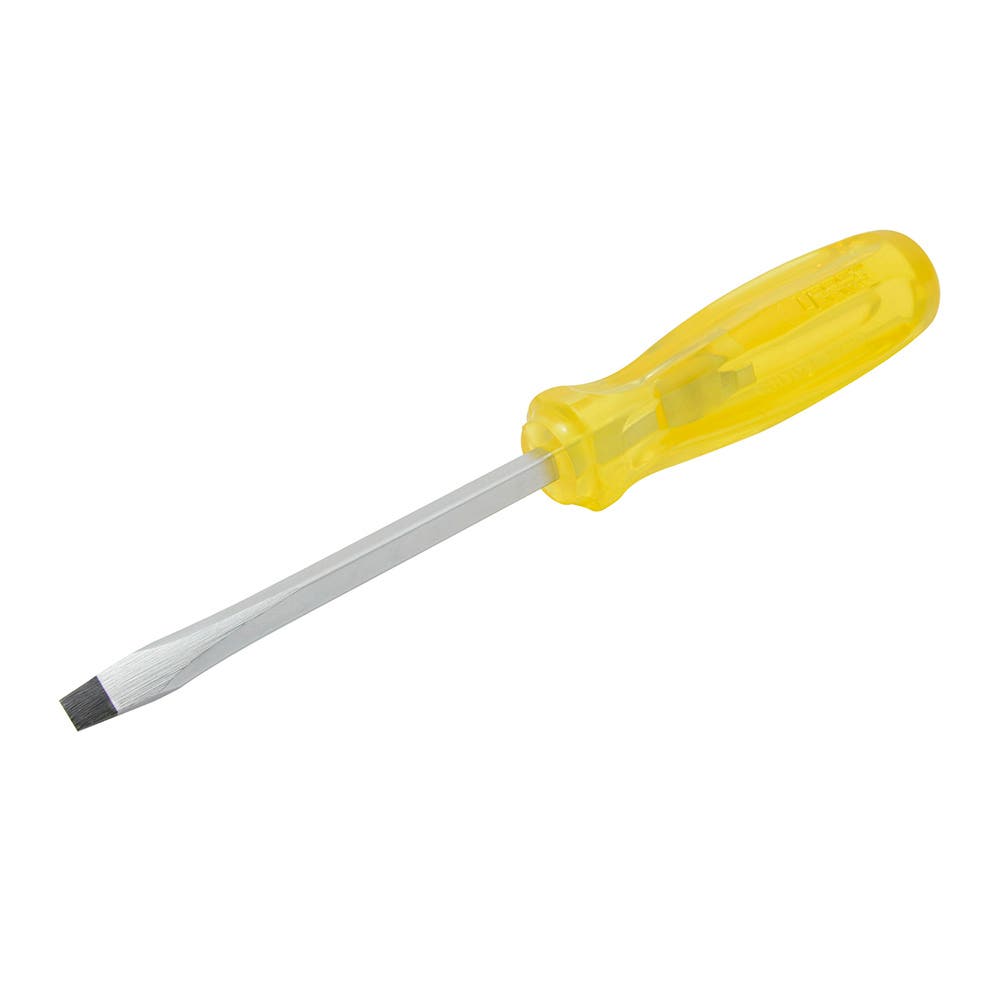 Destornillador con mango ámbar, punta plana barra cuadrada 5/16" x 5" Urrea 9805 - imagen 2
