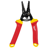 Pelacables y cortador con aislamiento para 1000 V para cables de 10-20 AWG Milwaukee 48-22-2214