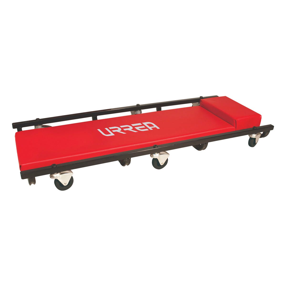 Cama para mecánico acolchonada, 4 ruedas giratorias, 40" Urrea 9995