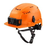 Casco de seguridad de ala delantera naranja con ventilación (EE. UU.): Tipo 2, Clase C Milwaukee 48-73-1332