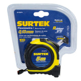 Flexómetro anti-impacto con carcasa rubber grip, 5 m x 19 mm Surtek B122074 – imagen 5