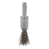 Carda tipo brocha ondulada alambre delgado 7/8" x 0.30 mm con zanco 1/4" Urrea C954 - imagen 2