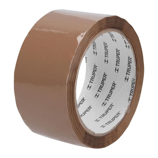 Cinta de empaque 48 mm x 50 m canela Truper CCA-50