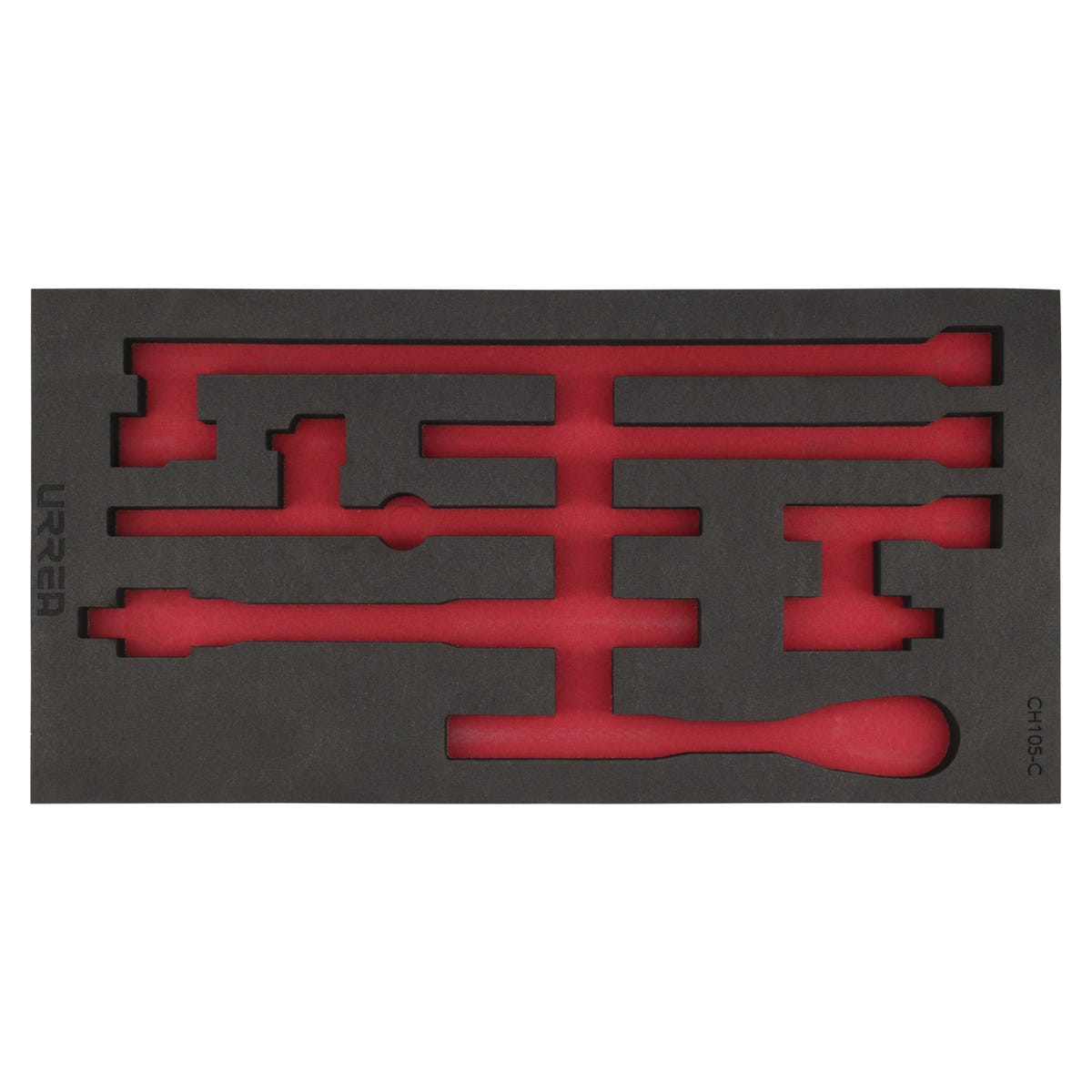 Juego de accesorios cuadro de 3/8" 9 piezas, CH105-C Urrea CH105 - imagen 5