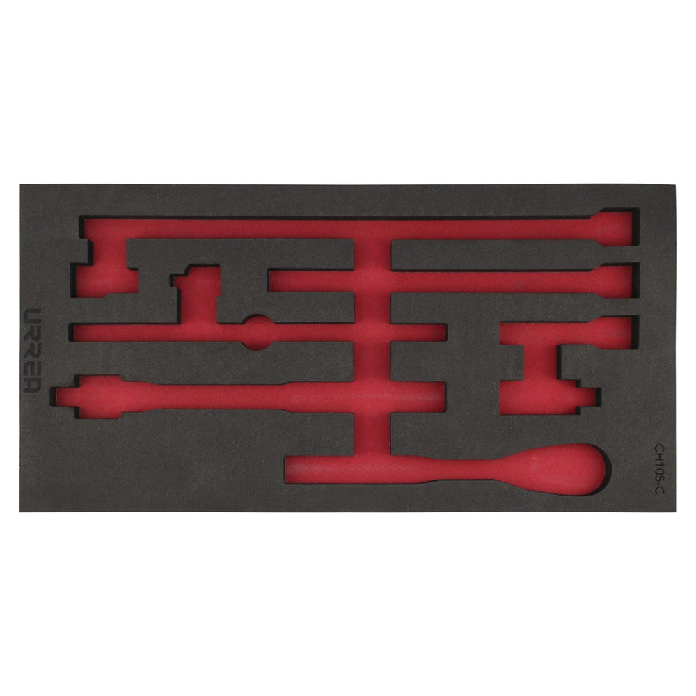 Juego de accesorios cuadro de 3/8" 9 piezas, CH105-C Urrea CH105 - imagen 5