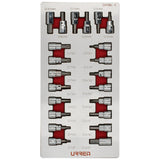 Juego de dados cuadro de 3/8" varias puntas 22 piezas, CH108L-C Urrea CH108L - imagen 2