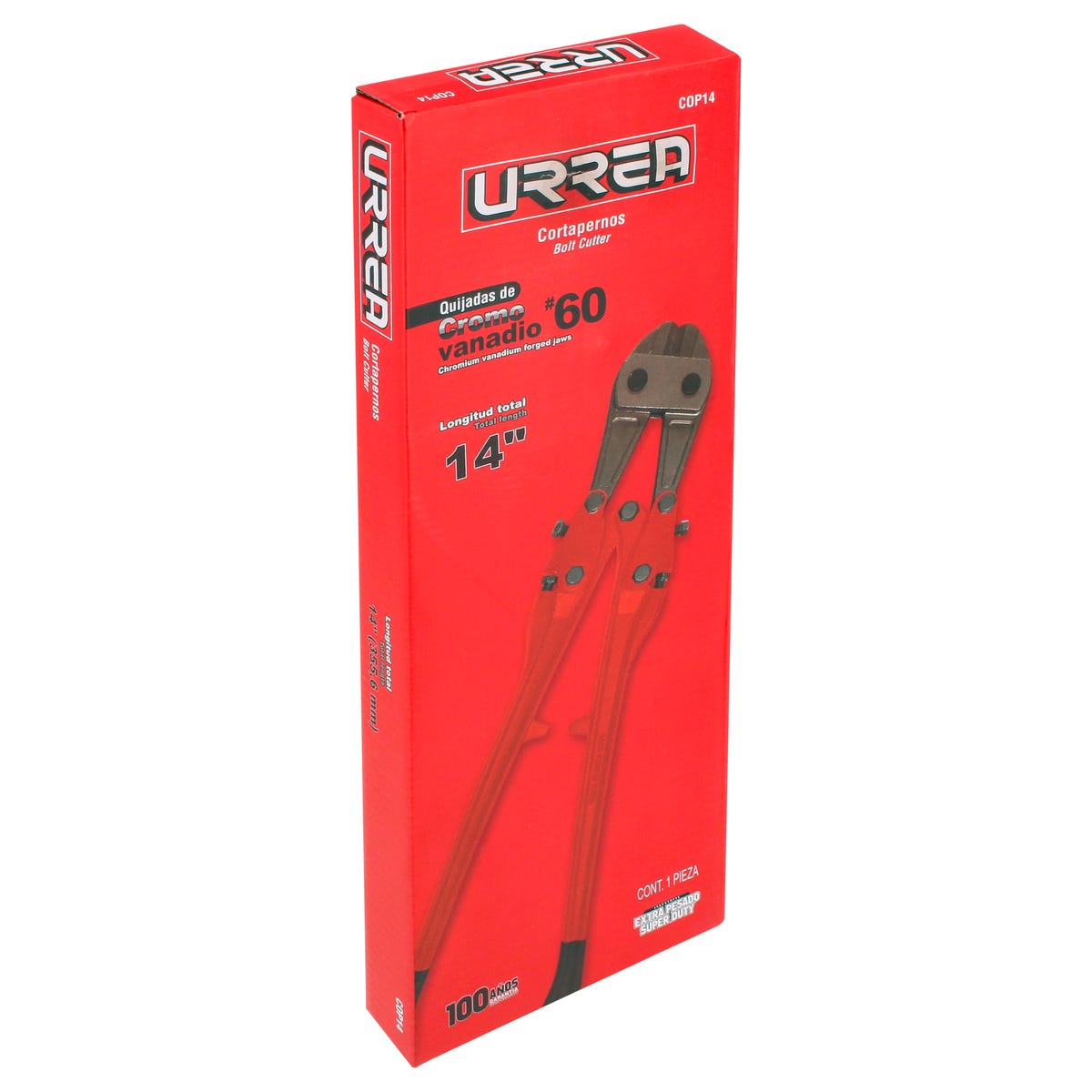 Cortapernos forjado con grip 14" Urrea COP14 - imagen 3