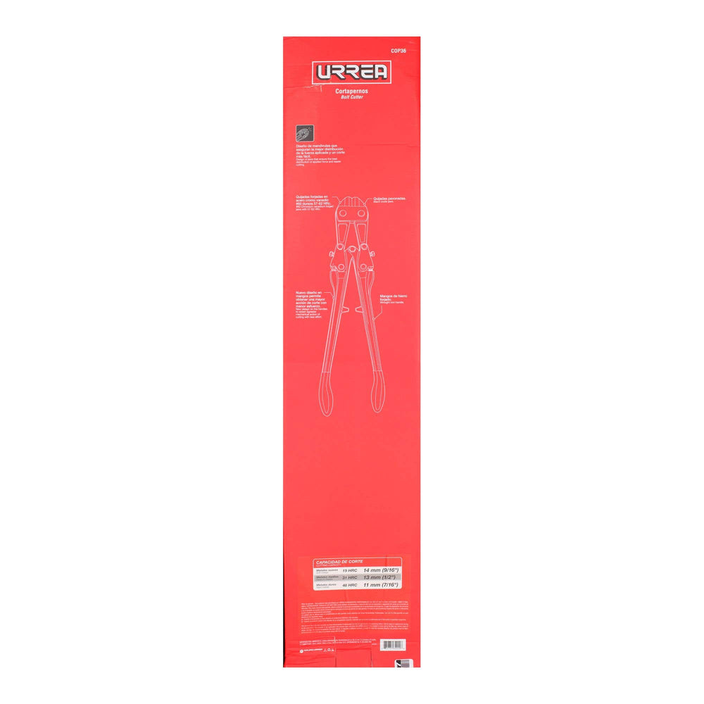 Cortapernos forjado con grip 36" Urrea COP36 - imagen 4