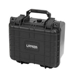 Caja portaherramientas plástica de seguridad impermeable 10" x 9" x 6" Urrea CPI10