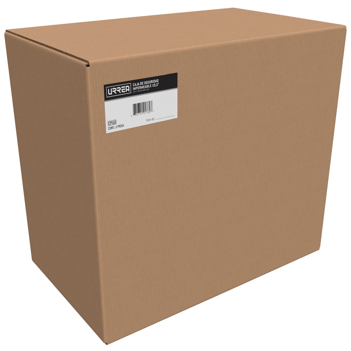 Caja portaherramientas plástica de seguridad impermeable 10" x 9" x 6" Urrea CPI10 - imagen 8