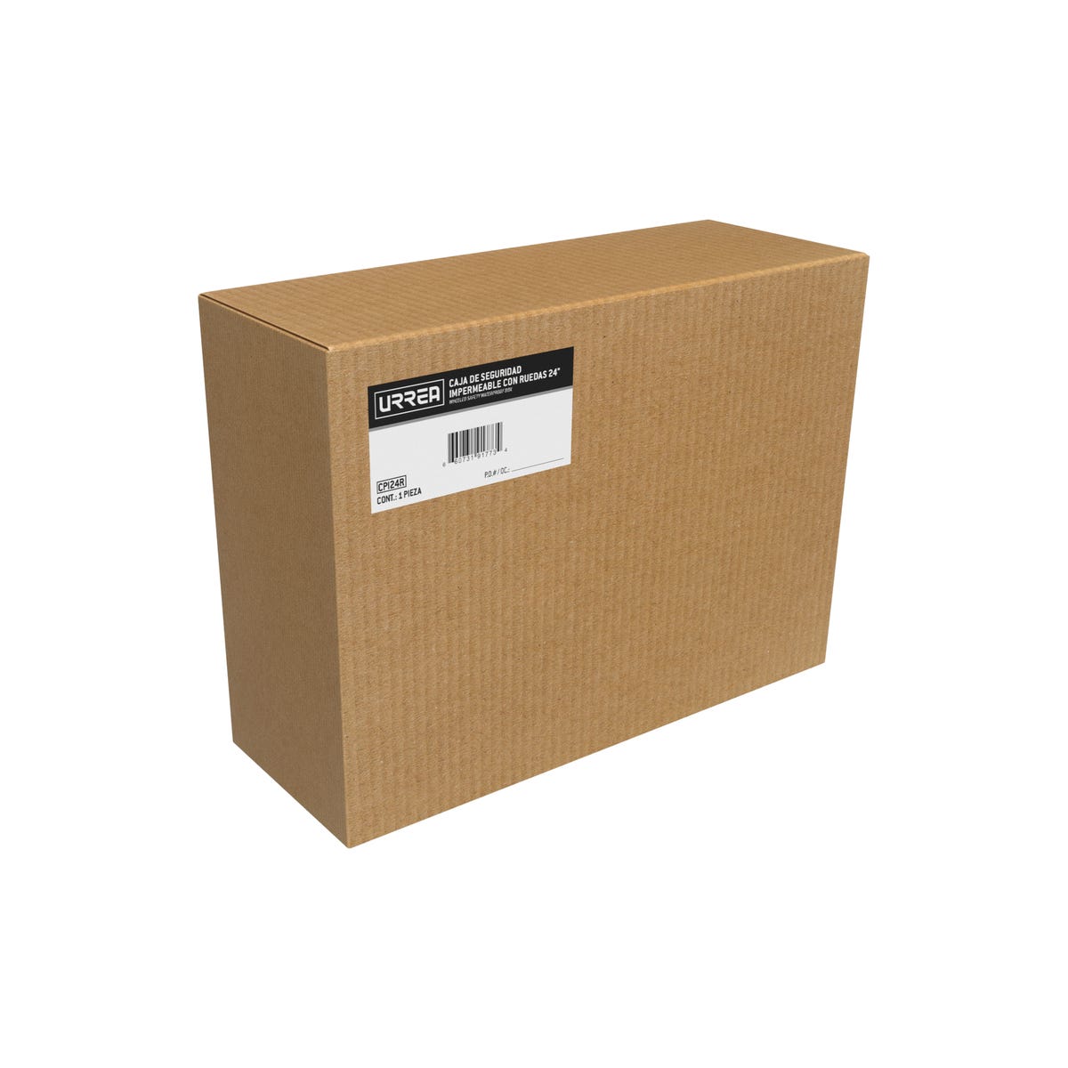 Caja portaherramientas plástica de seguridad impermeable 24" x 19" x 9" Urrea CPI24R - imagen 4