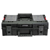 Caja portaherramientas plástica modular con compartimentos color negro 23" x 15" x 7" Urrea CPM7 - imagen 4