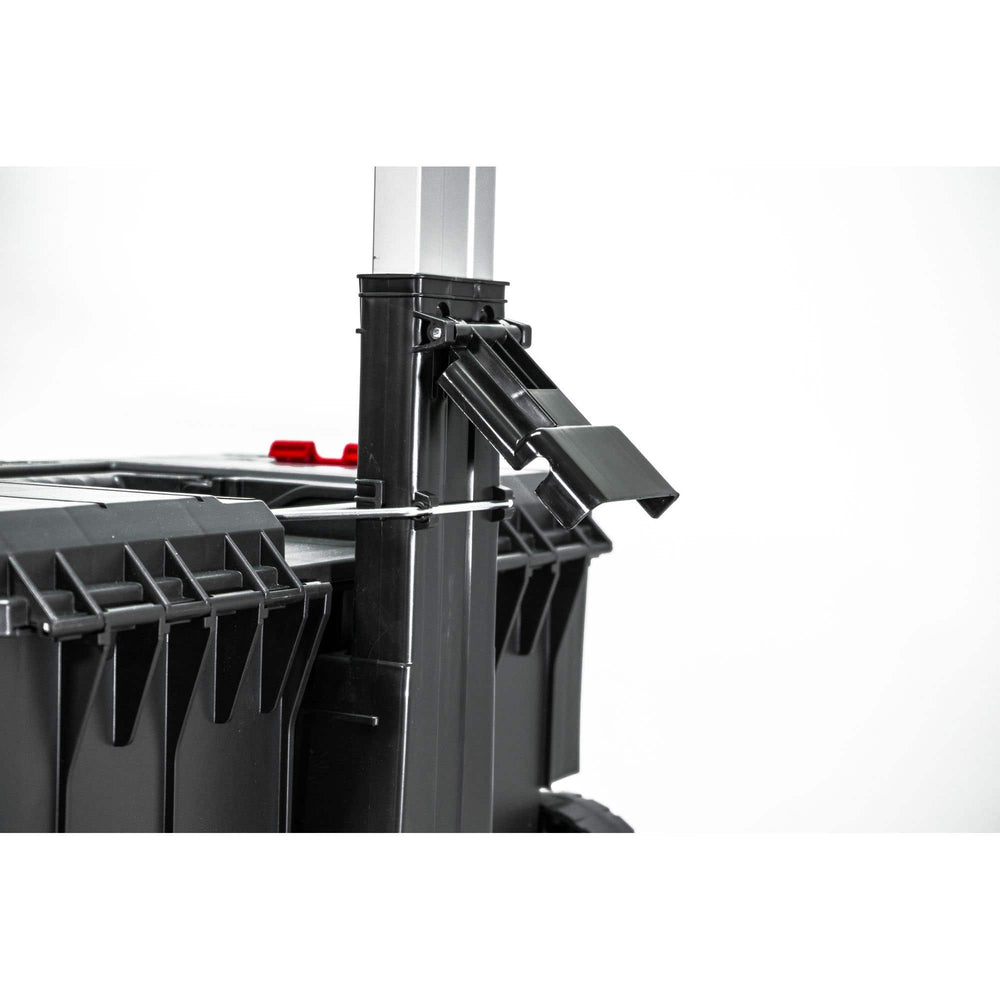 Caja portaherramientas plástica modular con compartimentos color negro 23" x 18" x 27" Urrea CPR27 - imagen 8