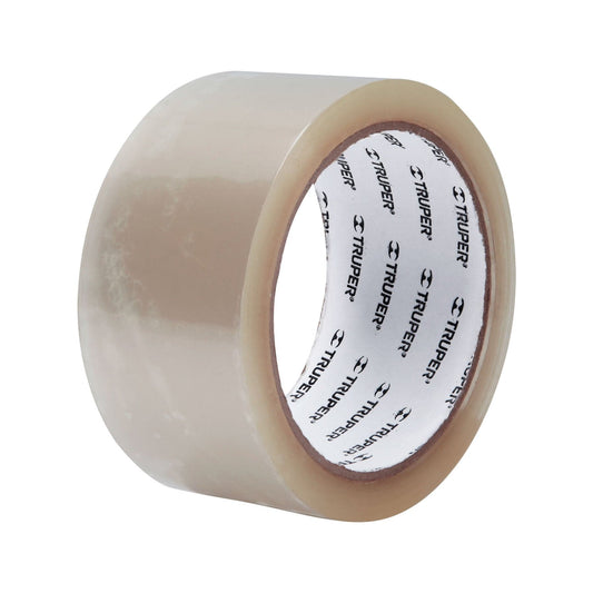 Cinta de empaque 48 mm x 50 m transparente Truper CTR-50