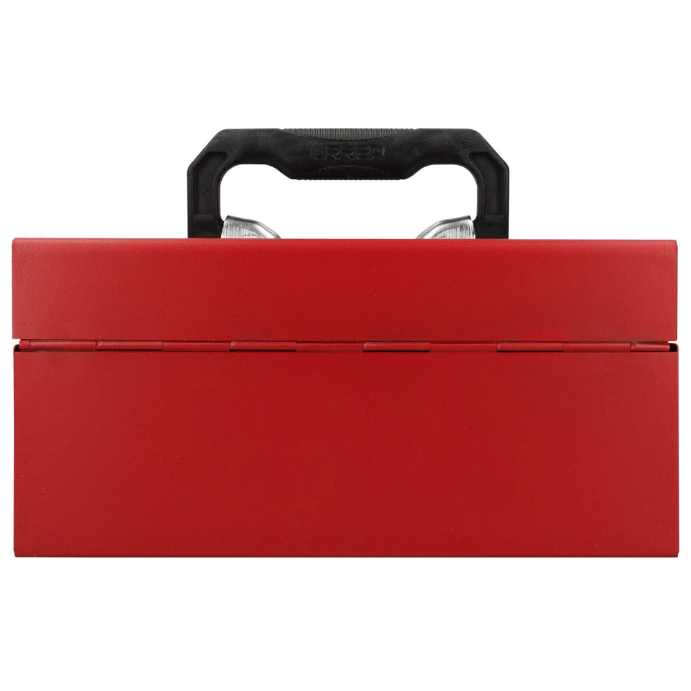Caja portaherramientas métalica con asa plástica color rojo 11" x 6" x 5" Urrea D1 - imagen 5