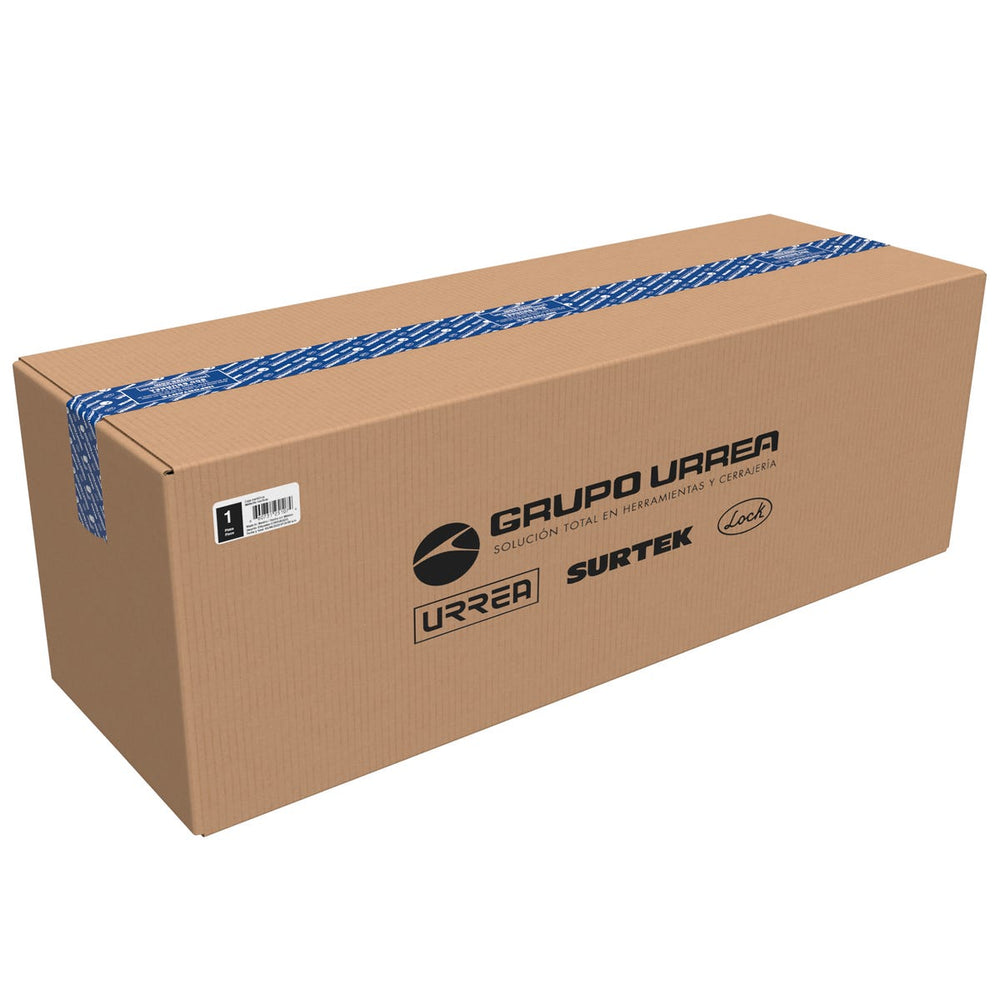 Caja portaherramientas metálica con asa metálica color negro 25" x 8" x 9" Urrea D9C20 - imagen 3