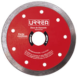 Disco de diamante continuo, 7" Urrea DDIC7