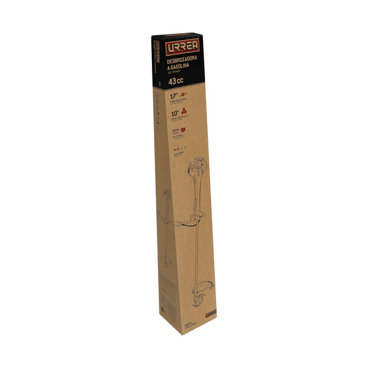 Desbrozadora a gasolina recta 17.0" 43 cc Urrea DG843 – imagen 2
