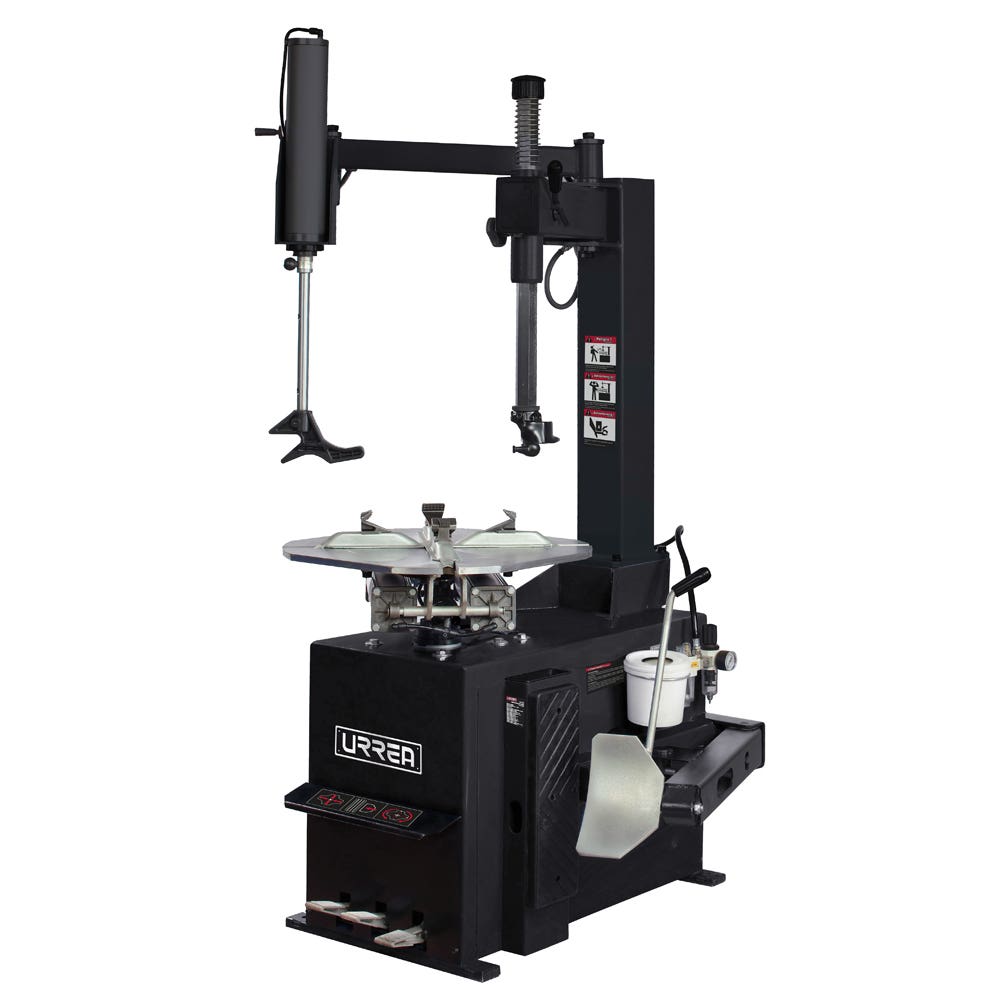 Desmontadora de llantas 1.5 HP para rin 24" con brazo Urrea DLL24B