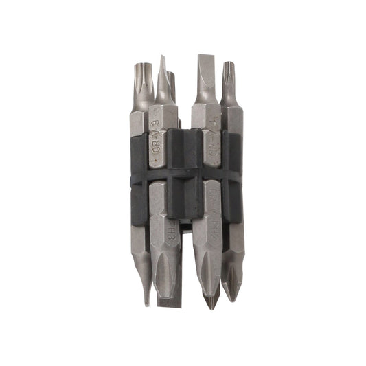 Destornillador con mango bimaterial de matraca reversible 5X con puntas 12 en 1 Surtek DP5X1 – imagen 2