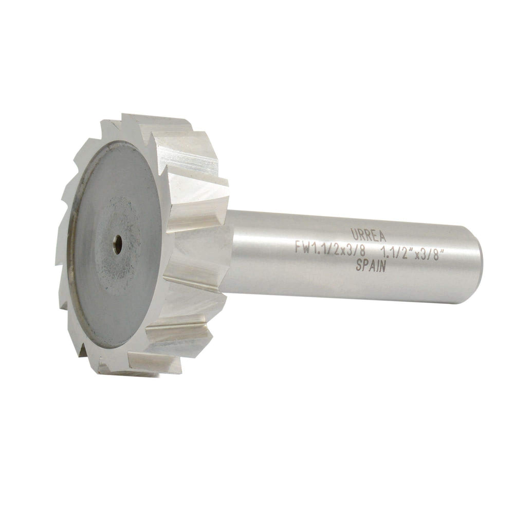 Fresa tipo woodruff de acero 1/2" x 3/32" Urrea FW1/2X3/32