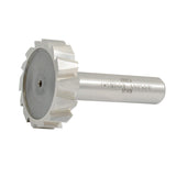 Fresa tipo woodruff de acero 1/2" x 3/32" Urrea FW1/2X3/32