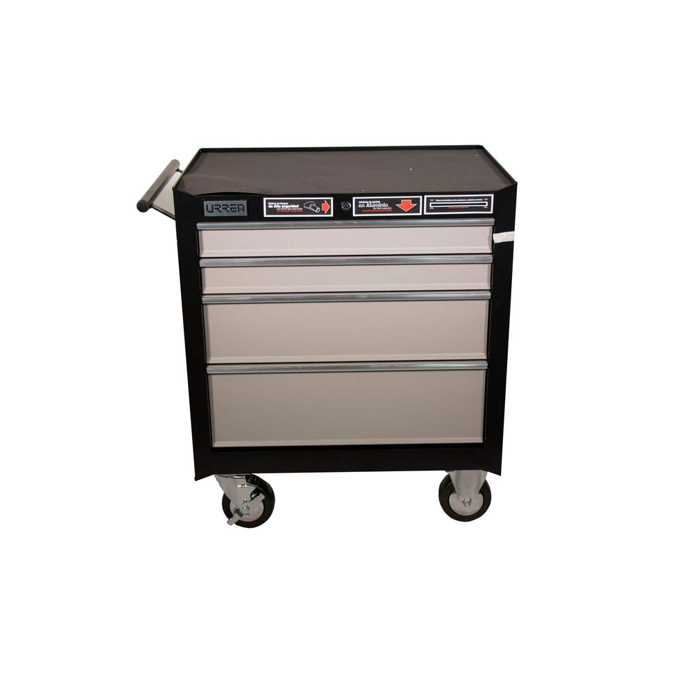 Gabinete móvil 4 gavetas color negro serie H 27" Urrea H27M4 - imagen 4