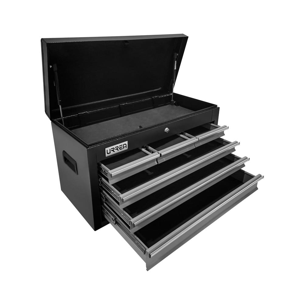 Gabinete superior 6 gavetas color negro serie H 41" Urrea H27S6