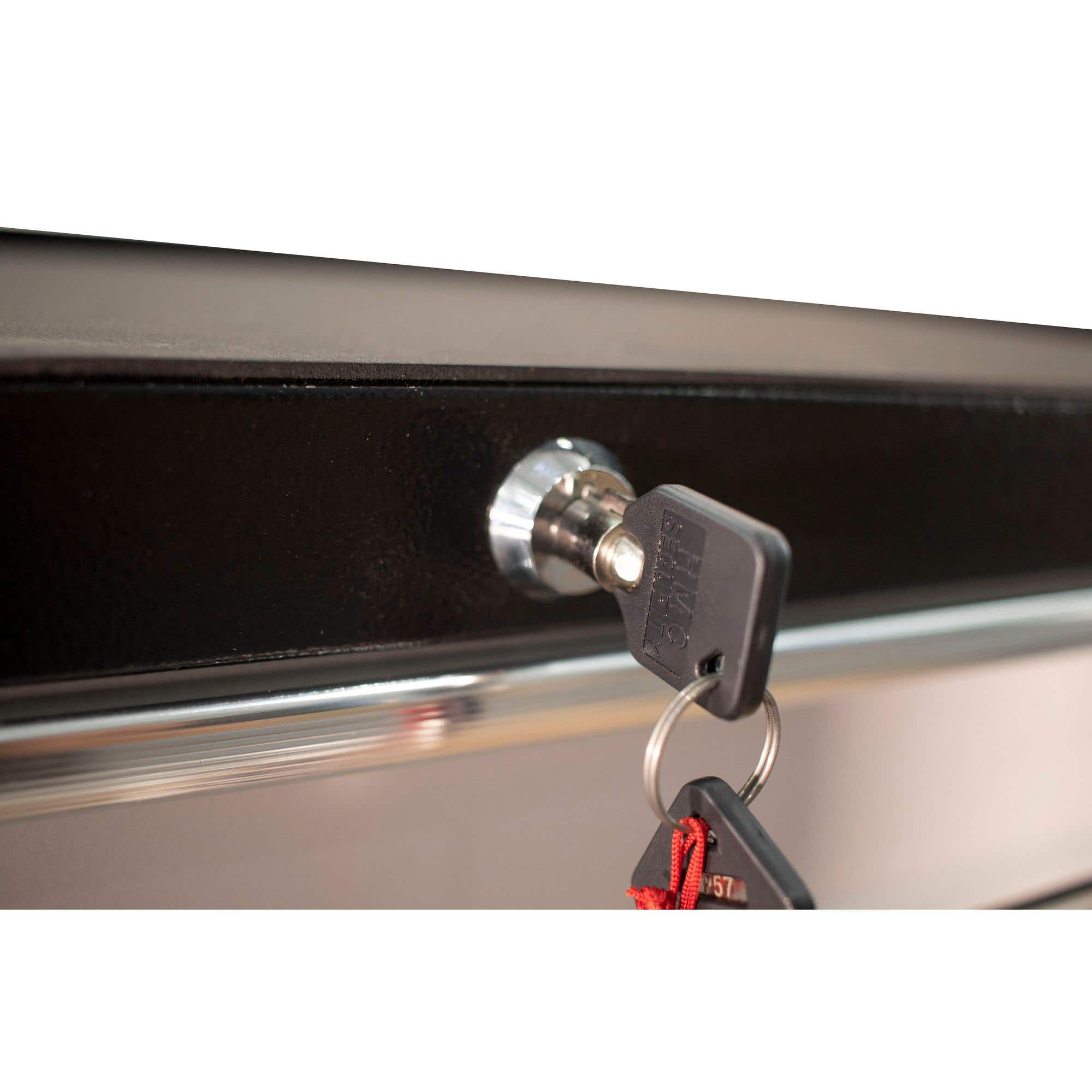 Gabinete superior 6 gavetas color negro serie H 41" Urrea H27S6 - imagen 6