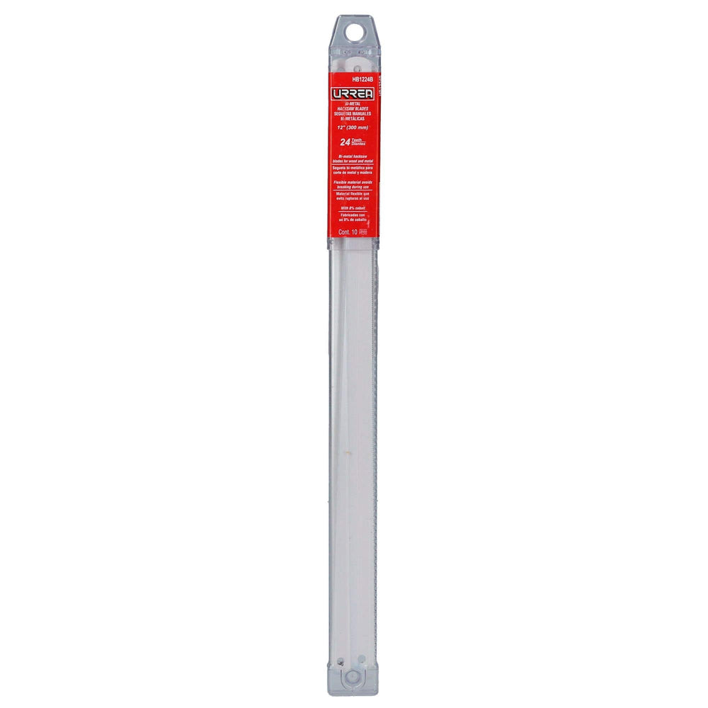 Segueta bimetálica de 12", 24 DPP, 10 piezas Urrea HB1224B - imagen 3