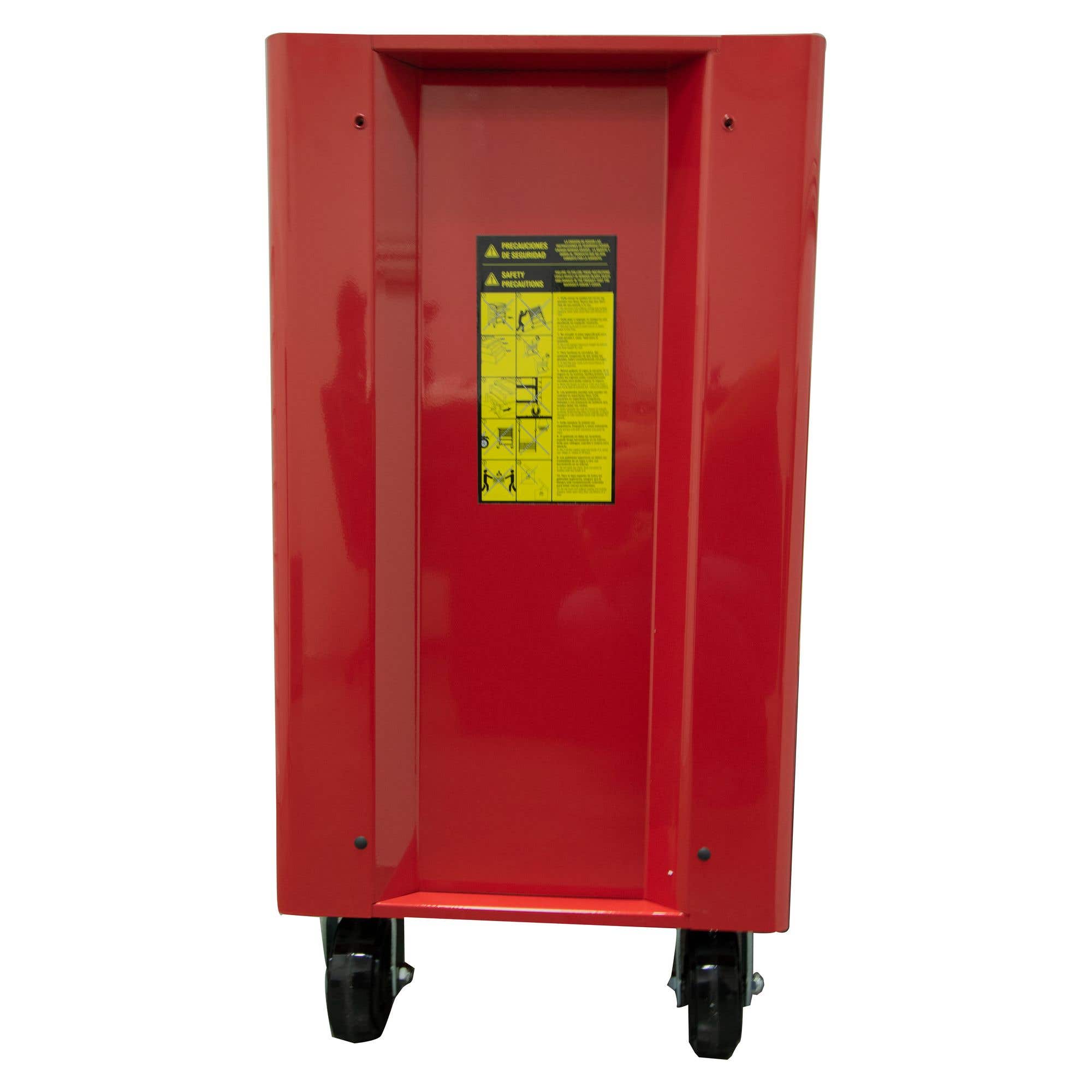 Gabinete móvil con 3 gavetas color rojo 27" serie I Urrea I27M3 - imagen 5