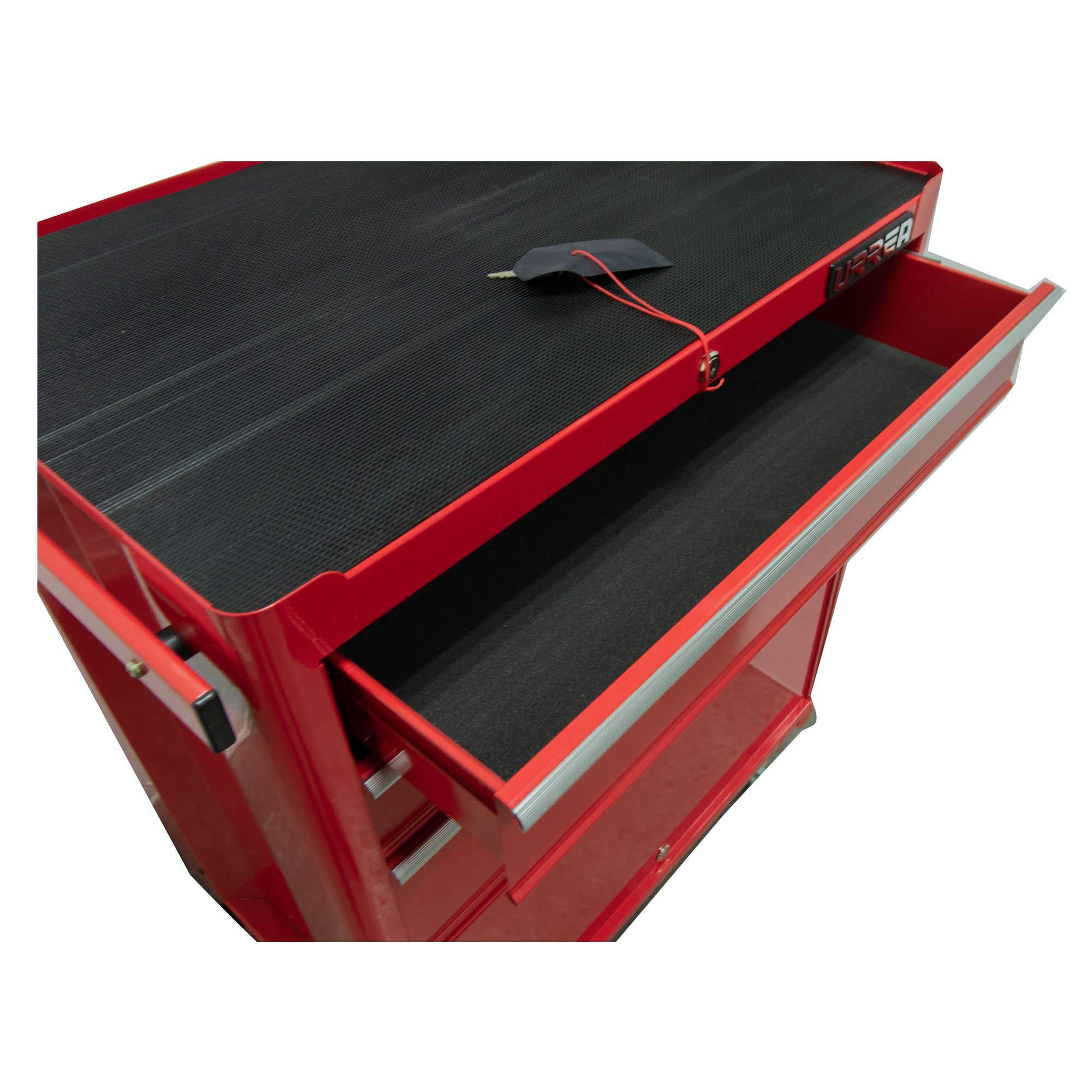 Gabinete móvil con 3 gavetas color rojo 27" serie I Urrea I27M3 - imagen 8
