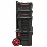 Juego de cajas modulares plásticas color negro 22", 4 piezas Urrea JCMI4 - imagen 5