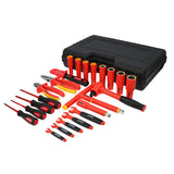 Juego combinado de herramientas para electricista 1000V métrico, 23 piezas Urrea JE23VM - imagen 4