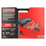 Juego combinado de herramientas para electricista 1000V métrico, 23 piezas Urrea JE23VM - imagen 7