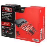 Juego combinado de herramientas para electricista de 1000V en pulgadas, 23 piezas Urrea JE23V - imagen 6