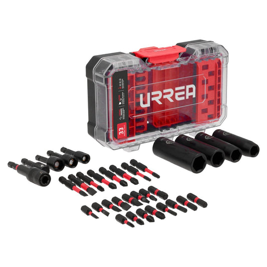 Juego de puntas y dados de impacto, 33 piezas Urrea JIM1 – imagen 2