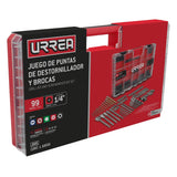 Juego de puntas de destornillador y brocas , 99 piezas Urrea JIM5 - imagen 3