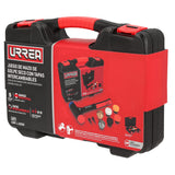 Juego de mazo de golpe seco con mango Rubber grip tapas intercambiables 16 oz, 9 piezas Urrea JMTI - imagen 4